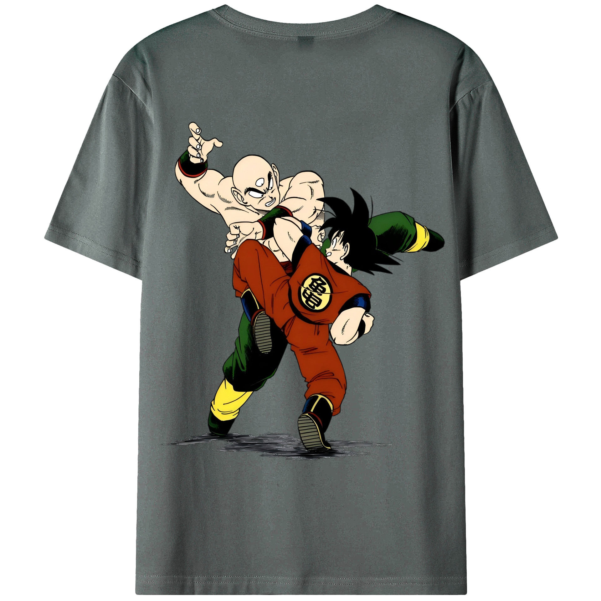 （画像用） ドラゴンボール DRAGON BALL 綿100％ メンズ半袖Tシャツ（バックプリント） 通気性
